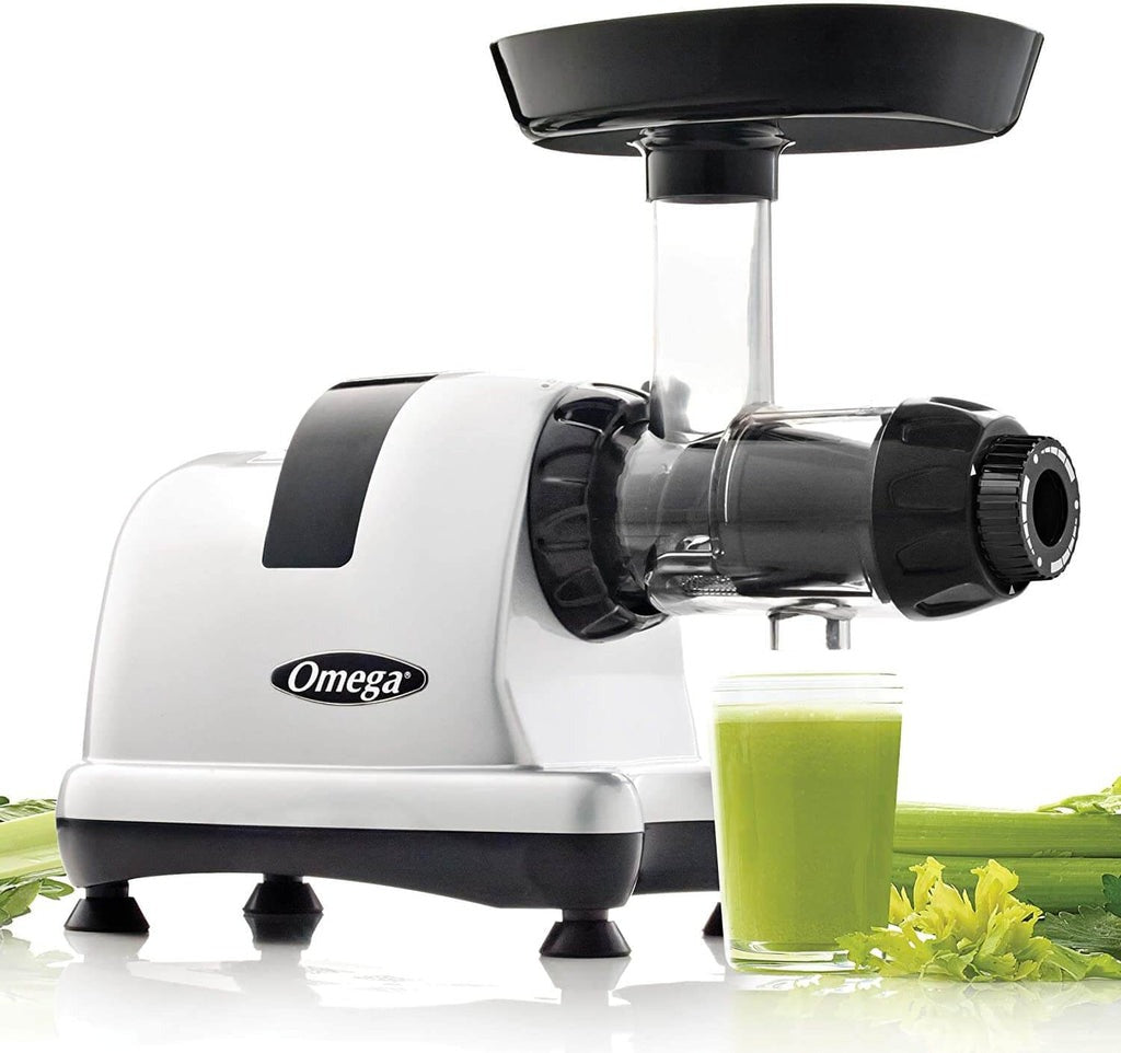 Omega MM900HDS Cold Pressed Celery Juicer - Chrome